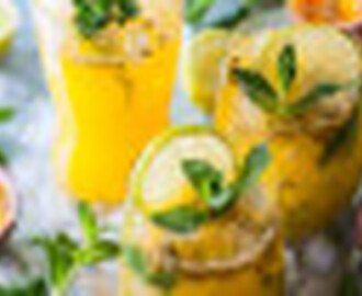 Mojito med ananas och passionsfrukt kan vara årets godaste drink