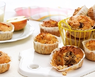 Muffins med skinka och oliver - 175 kcal
