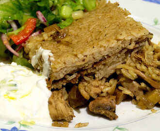 Biryani med irakisk sallad och tsatsiki | Recept från Köket.se