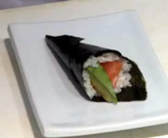 Temaki Sushi (hand-rullade eller DIY sushi)