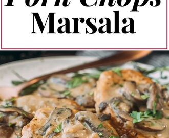 30 Minute Dinner: Creamy Pork Chops Marsala [Video] | Recipe [Video] | Easy pork chop recipes, Pork dinner, Meat recipes