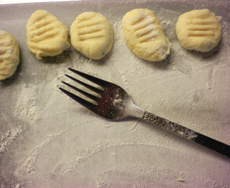 Pumpagnocchi med timjan och parmesan