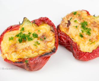 Ricotta stuffed Bell Peppers