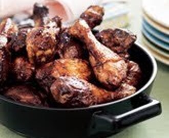 Middagstips - kycklingklubbor, potatismos och stekt sparris