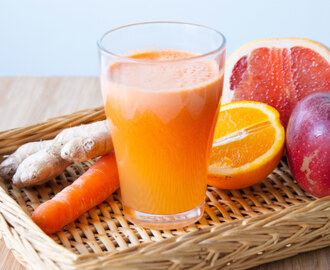 Vitaminboost med färskpressad juice