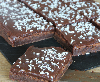 Chokladtryffelbrownies