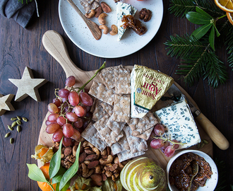 A Holiday Cheese Board with Homemade Fig and Orange Marmalade + Spicy Nuts