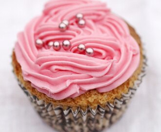 Enda flere rosa muffins