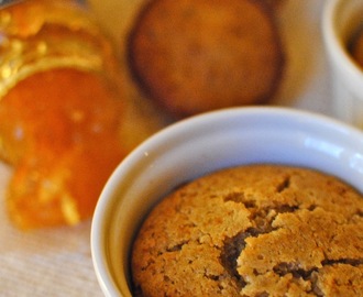 Muffins med apelsin och ingefära