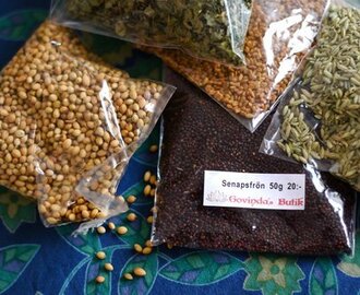 Matälskaren gillar: Kryddor från Govindas och Risbergs Import