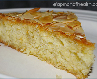 Low Carb Buttery Almond and Coconut Cake