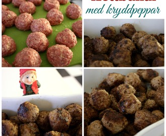 Köttbullar med kryddpeppar