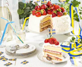 I morgon blir det tårtkalas! #sverigesnationaldag
