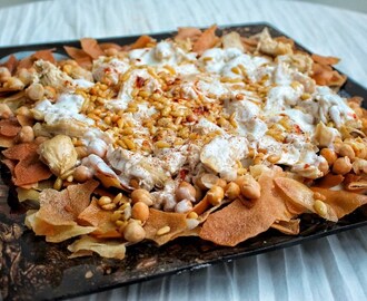 Fatteh- Orientalisk rätt med pitabröd, kikärtor och yoghurt