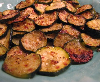 Grillad zucchini i olivolja - supergott och enkelt