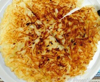 Rösti potatiskaka