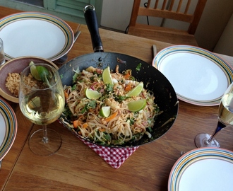 Vegetarisk Pad Thai