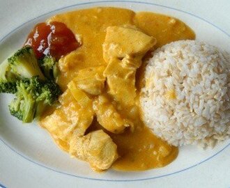 Currygryta med kyckling