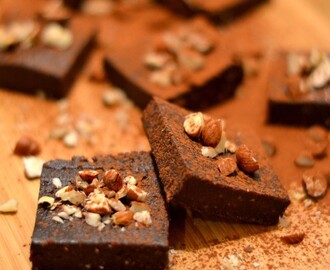 Raw Food Chocolate Brownie