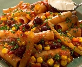 Grönsaksgryta med pasta