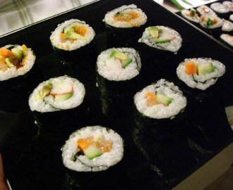 Sushi på Fröken Fläders vis