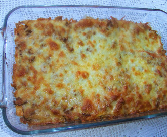 LC-lasagne och vaniljpannacotta med yoghurt