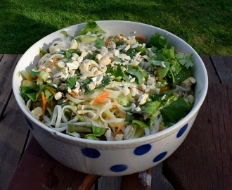 Vietnamesisk nudelsallad - perfekt till grillmiddagen