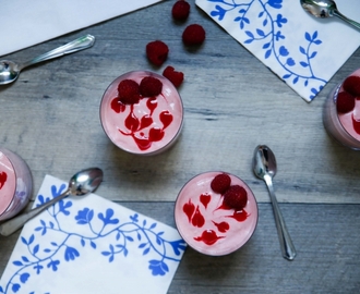 Bavarian Raspberry Cream av Julia Child