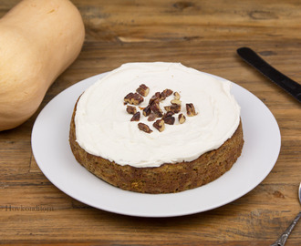 Happy Lucia - Pumpkin Gingerbread Cake with Frosting