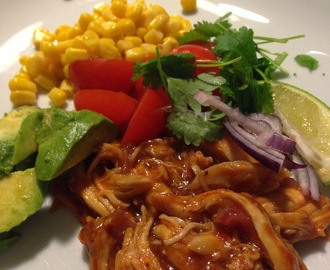 Pulled Chicken (eller "gafflad kyckling")