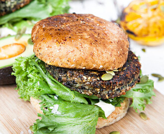 Black Bean Burger | Recept ICA.se