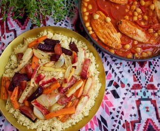 Vegetarisk gryta med couscous