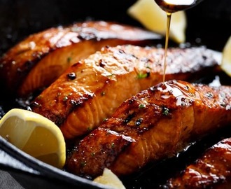 Browned Butter Honey Garlic Salmon