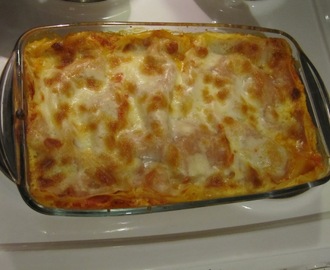 Enkel vegetarisk lasagne