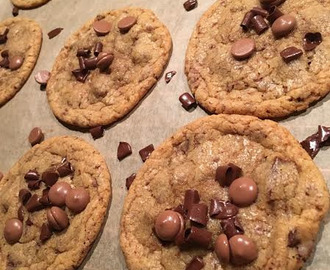 Double chocolate chip cookies