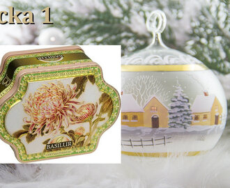 Lucka 1: Grönt te från Tefrossa