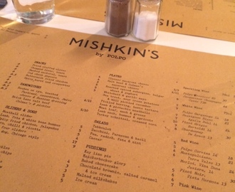 Lunch på Mishkin’s, Covent Garden