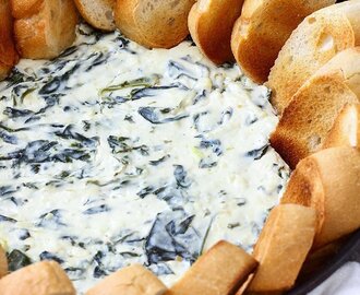 Warm Spinach Feta Cheese Dip