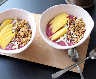 VEGANSK SMOOTHIE BOWL.