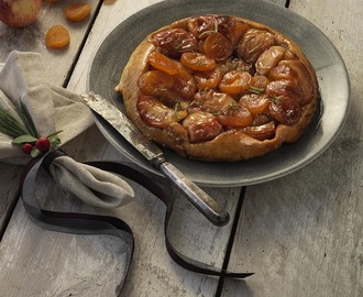 Äpple-aprikos Tarte Tatin