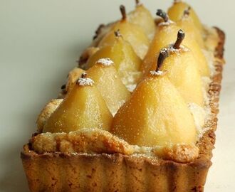French Pear Tart | Pear dessert, Fruit recipes, Pear tart