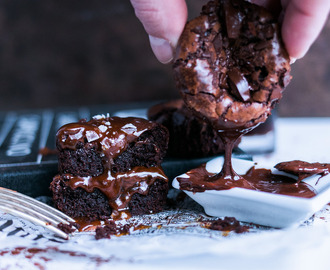 Fudgy Brownie Muffins