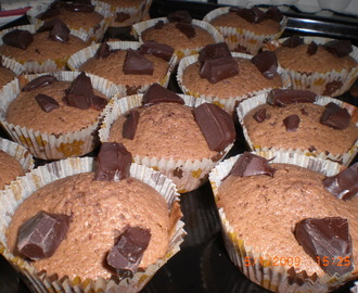 Mina chokladmuffins