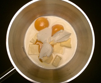 Äggcrème, grundrecept - smaksätt med dragon, citron eller löjrom