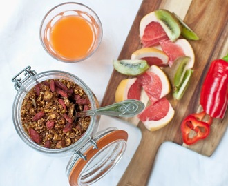 Glutenfri nypongranola