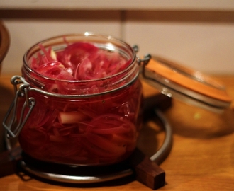 Picklad rödlök med spiskummin