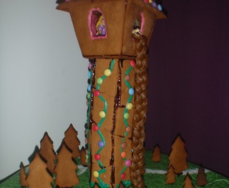 Rapunzels torn i ägg- och glutenfri pepparkaka
