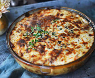 Moussaka med potatis