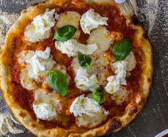 Pizza Margherita, Sandra Mastios recept