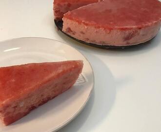 Vegansk vattenmelon-cheesecake på 3 ingredienser – HealthGoing